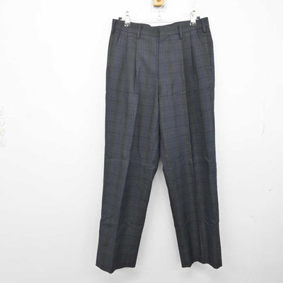 【中古】茨城県 竜ヶ崎南高等学校 男子制服 2点 (ブレザー・ズボン) sf084216