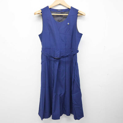 【中古】青森県 青森東高等学校 女子制服 4点 (ブレザー・シャツ・ジャンパースカート) sf084221