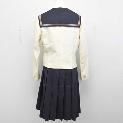 【中古】岡山県 岡山南高等学校 女子制服 4点 (ブレザー・セーラー服・スカート) sf084223