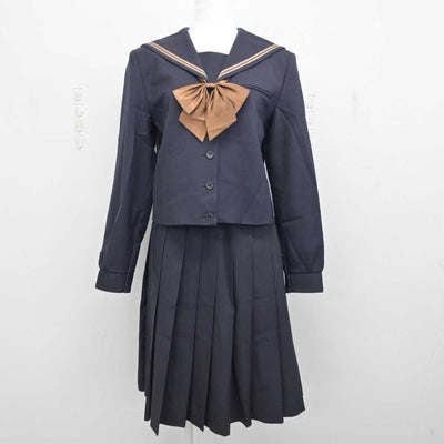 【中古】岡山県 岡山南高等学校 女子制服 4点 (ブレザー・セーラー服・スカート) sf084223