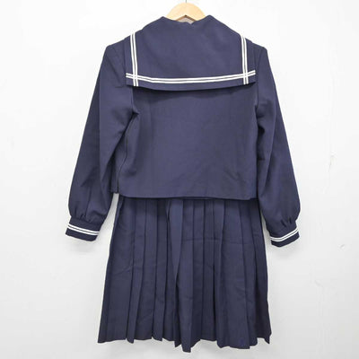 【中古】兵庫県 生野高等学校 女子制服 3点 (セーラー服・スカート) sf084224