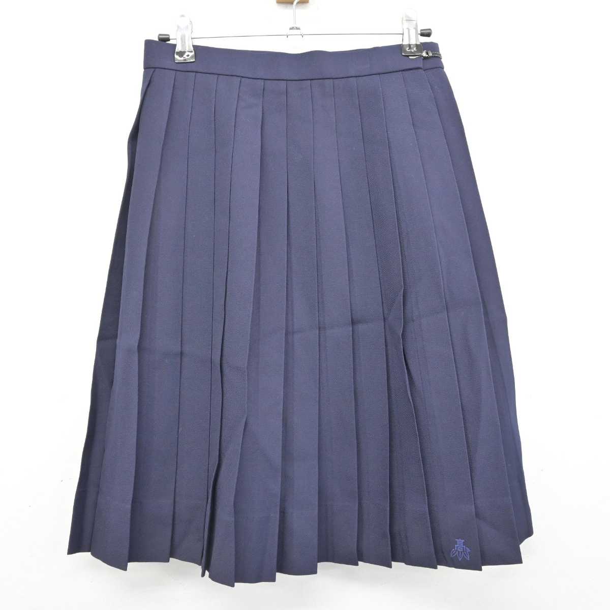 【中古】兵庫県 生野高等学校 女子制服 2点 (セーラー服・スカート) sf084225