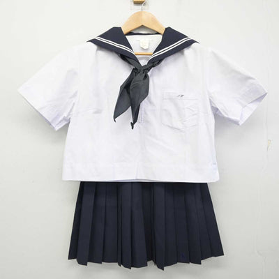 【中古】兵庫県 生野高等学校 女子制服 3点 (セーラー服・スカート) sf084226