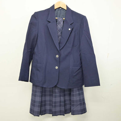 【中古】宮城県 塩釜高等学校/旧制服 女子制服 5点 (ブレザー・スカート) sf084232