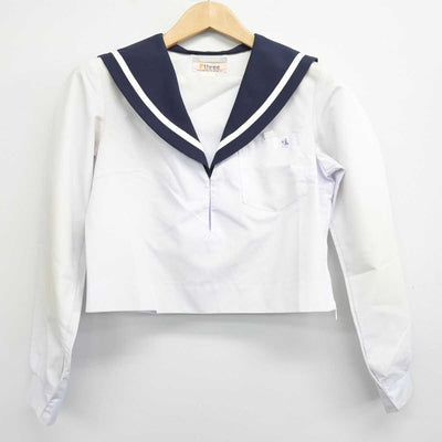 【中古】愛知県 刈谷北高等学校 女子制服 2点 (セーラー服・スカート) sf084233