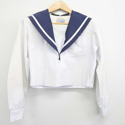 【中古】愛知県 刈谷北高等学校 女子制服 3点 (セーラー服・スカート) sf084234