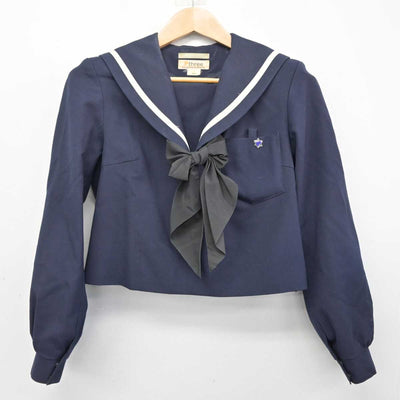 【中古】愛知県 刈谷北高等学校 女子制服 4点 (セーラー服・スカート) sf084235