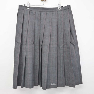 【中古】新潟県 新発田中央高等学校 女子制服 4点 (ブレザー・ニット・スカート) sf084241