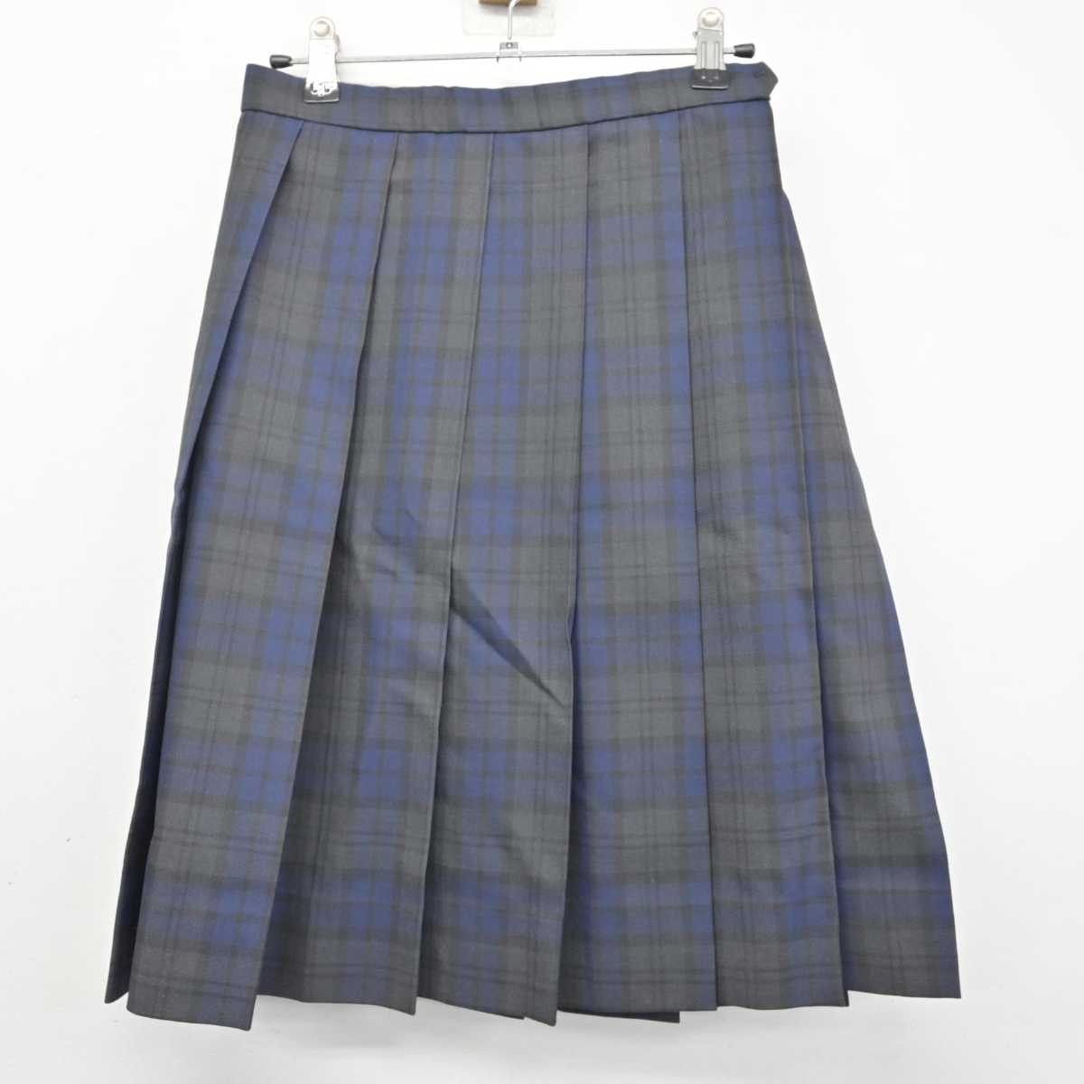 【中古】神奈川県 柏ケ谷中学校 女子制服 2点 (ブレザー・スカート) sf084244