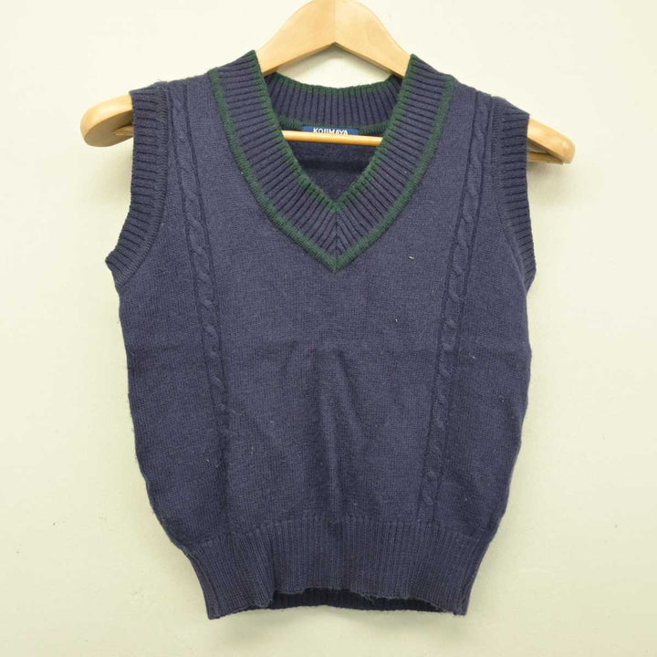 中古】高知県 高知東高等学校 女子制服 2点 (ニット・ニット
