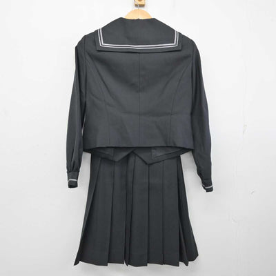 【中古】愛知県 名古屋女子大学中学校 女子制服 3点 (セーラー服・スカート) sf084266