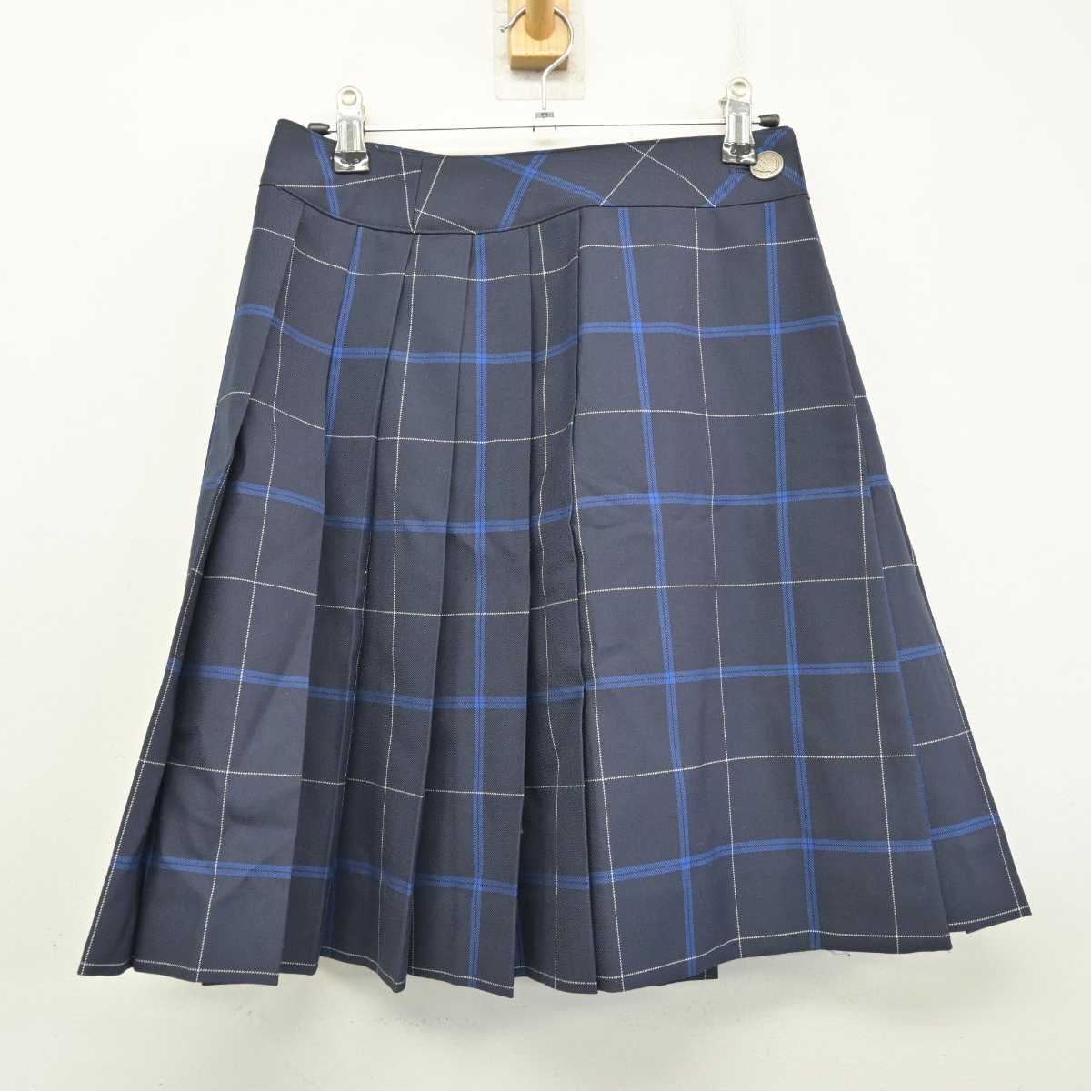 【中古】長野県 松本国際高等学校 女子制服 7点 (ブレザー・ベスト・シャツ・スカート) sf084286