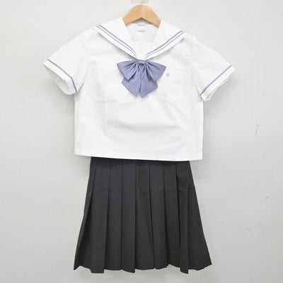 【中古】愛知県 名古屋女子大学中学校 女子制服 3点 (セーラー服・スカート) sf084290