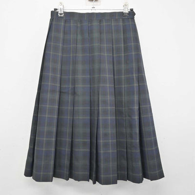 【中古】群馬県 月夜野中学校 女子制服 4点 (ブレザー・ベスト・スカート) sf084293