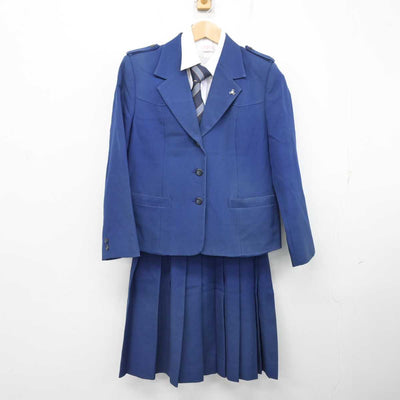 【中古】千葉県 磯辺高等学校 女子制服 5点 (ブレザー・シャツ・スカート) sf084303