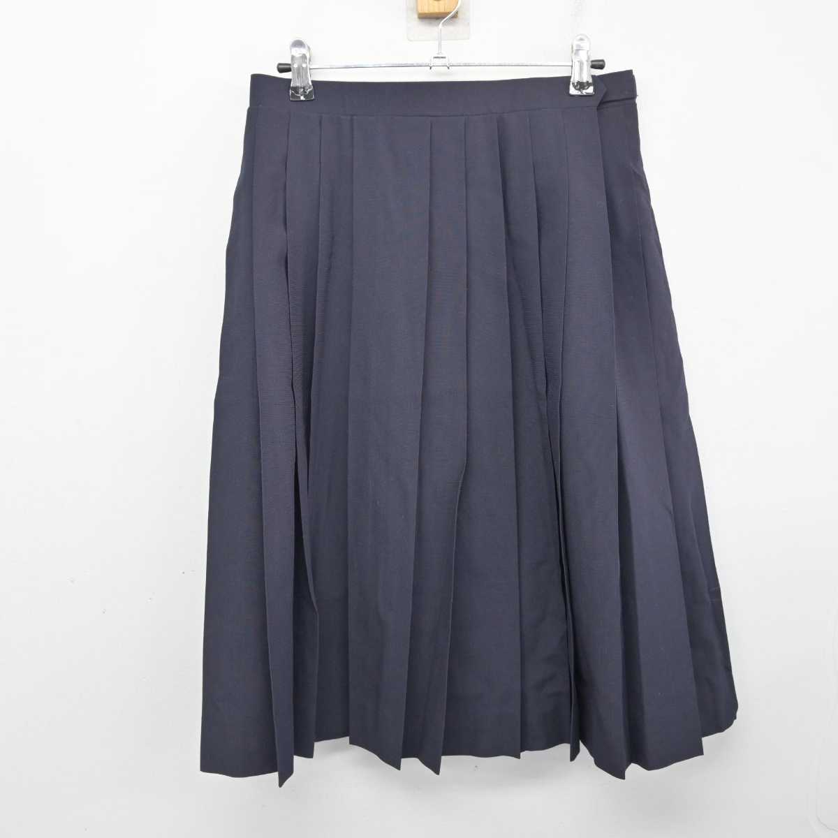 【中古】静岡県 浜松市立開成中学校 女子制服 3点 (セーラー服・スカート) sf084310