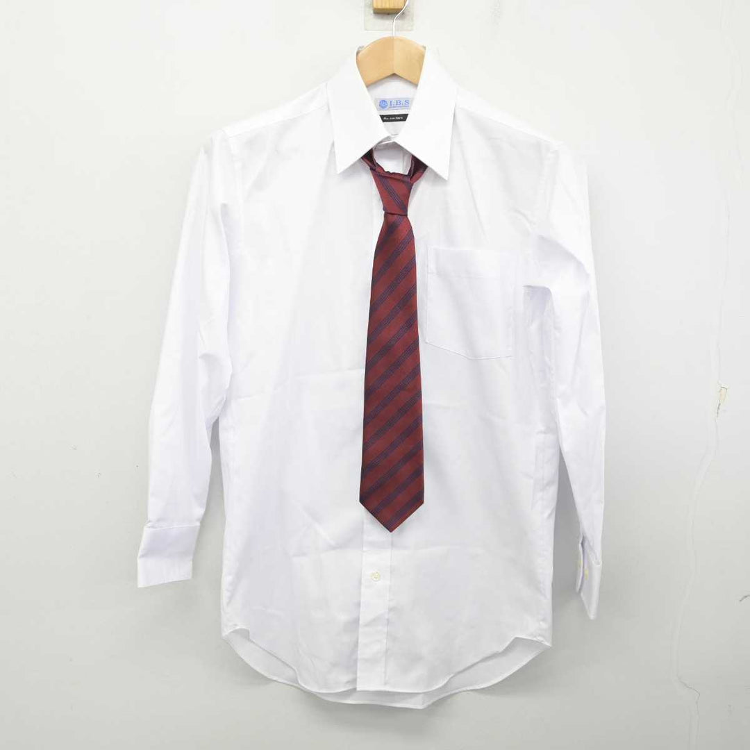 中古】静岡県 浜松湖東高等学校 男子制服 4点 (ブレザー・シャツ