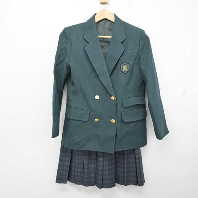 【中古】千葉県 大多喜高等学校 女子制服 2点 (ブレザー・スカート) sf084316