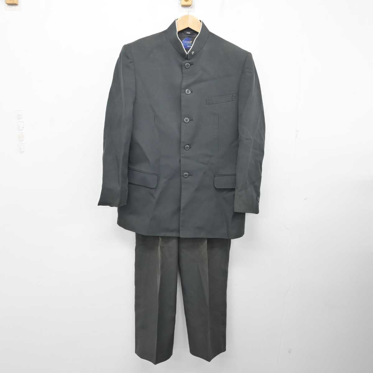 【中古】千葉県 大網高等学校 男子制服 3点 (学ラン・ズボン) sf084318