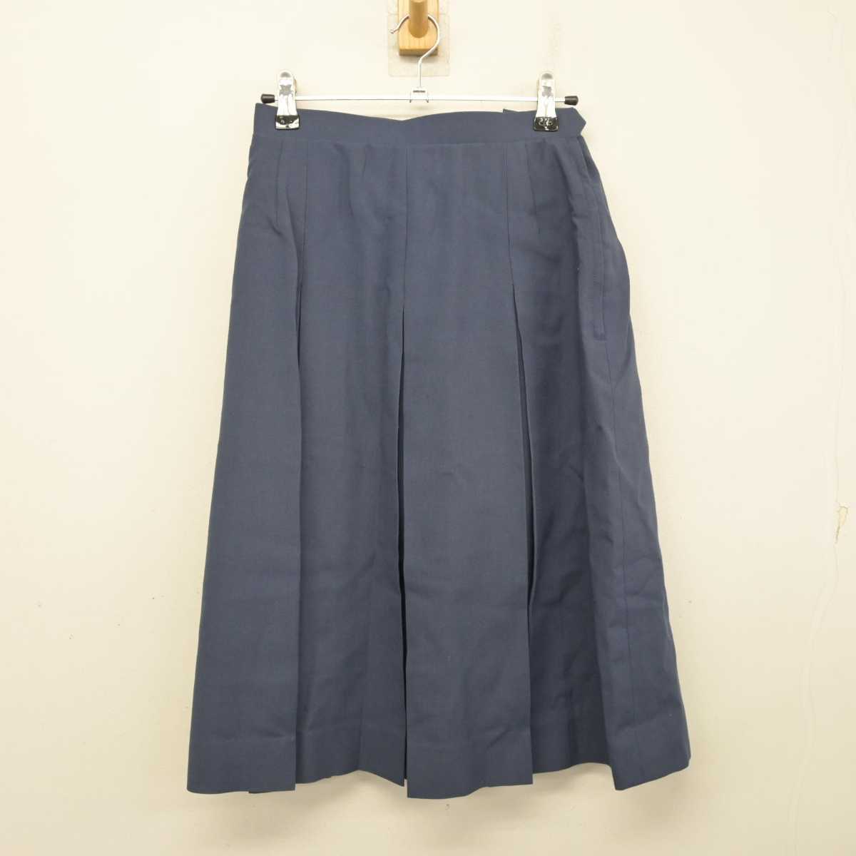 【中古】千葉県 泉谷中学校 女子制服 1点 (スカート) sf084319