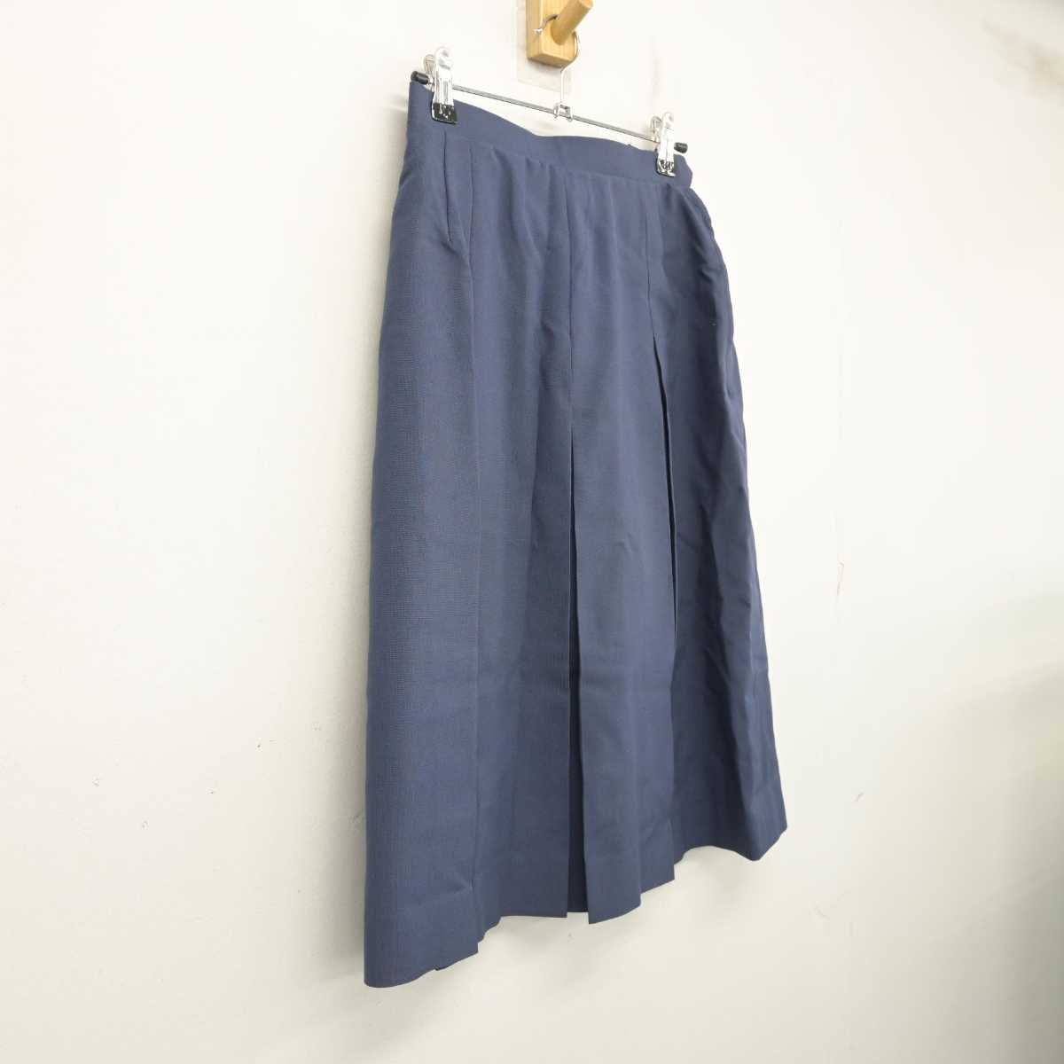 【中古】千葉県 泉谷中学校 女子制服 1点 (スカート) sf084319