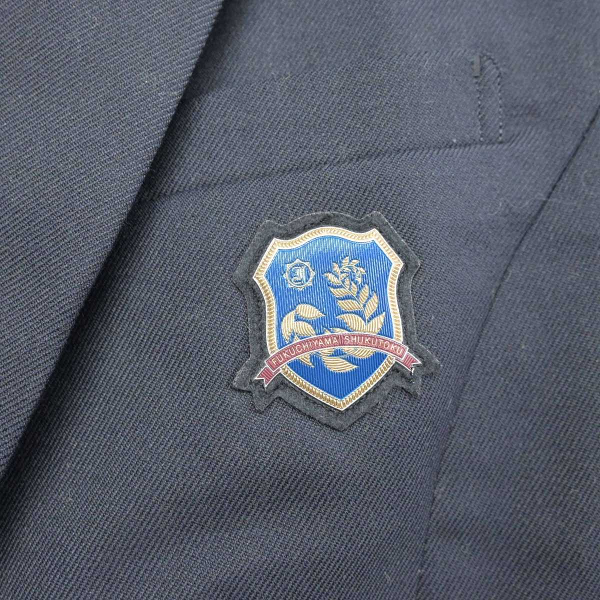 【中古】京都府 福知山淑徳高等学校 女子制服 4点 (ブレザー・シャツ・スカート) sf084323