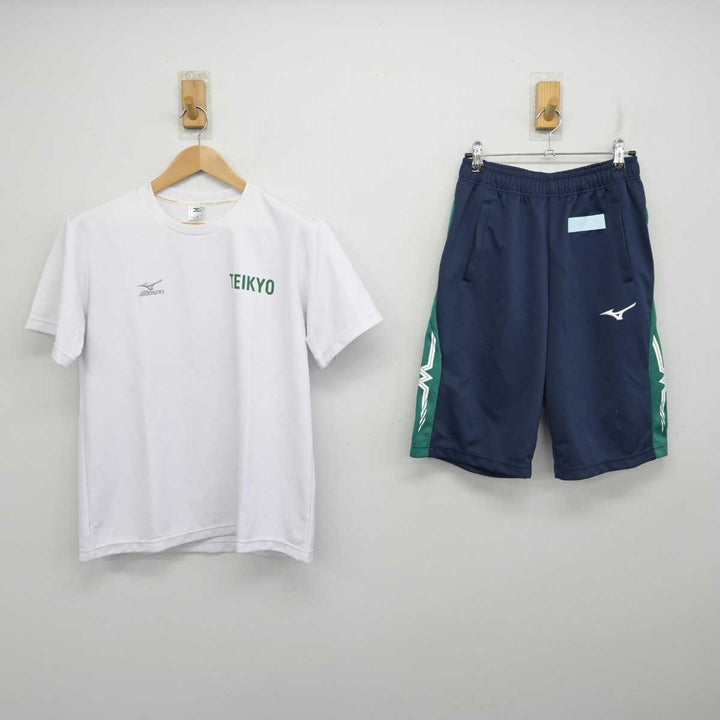 中古】東京都 帝京大学系属帝京高等学校 女子制服 2点 (体操服 上