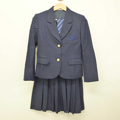 【中古】神奈川県 日本大学高等学校 女子制服 3点 (ブレザー・スカート) sf084397