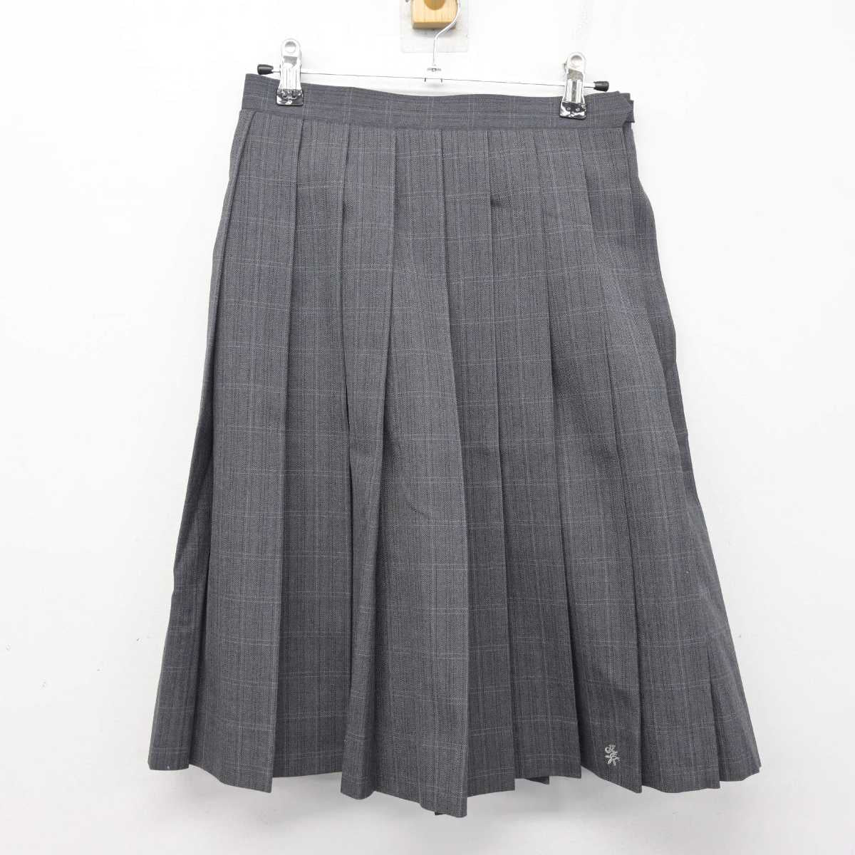 【中古】東京都 駒沢中学校 女子制服 4点 (ブレザー・スカート) sf084401