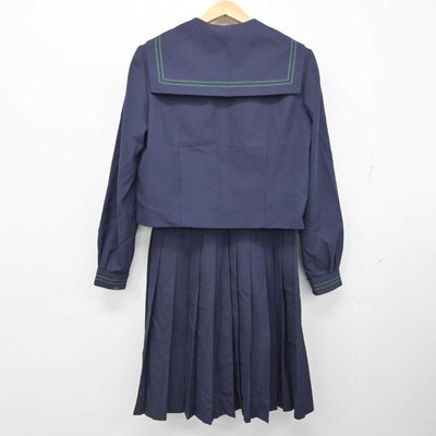 【中古】神奈川県 足柄台中学校 女子制服 3点 (セーラー服・スカート) sf084441