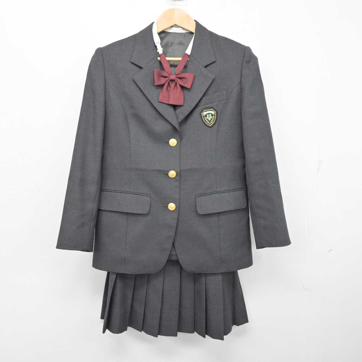 【中古】東京都 昭和第一高等学校 女子制服 3点 (ブレザー・スカート) sf084447