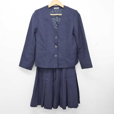 【中古】愛知県 名古屋南高等学校 女子制服 4点 (ブレザー・スカート) sf084451