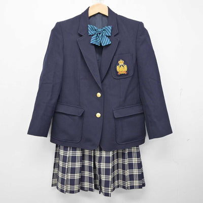 【中古】千葉県 流通経済大学付属柏高等学校 女子制服 3点 (ブレザー・スカート) sf084462