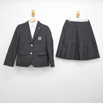 【中古】東京都 江北高等学校 女子制服 4点 (ブレザー・シャツ・スカート) sf084468