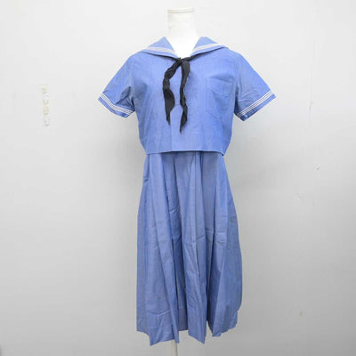 【中古】福岡県 福岡女学院高等学校 女子制服 3点 (セーラー服・ジャンパースカート) sf084496