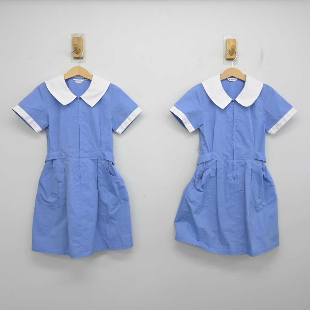 【中古】神奈川県 鎌倉女子大学初等部 女子制服 2点 (ワンピース) sf084502