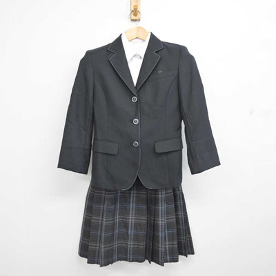 【中古】大阪府 茨木市立西陵中学校 女子制服 3点 (ブレザー・シャツ・スカート) sf084503