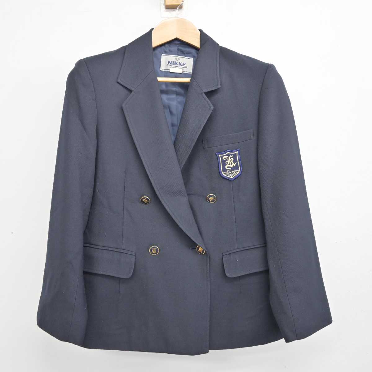 【中古】東京都 共栄学園中学高等学校 女子制服 2点 (ブレザー・スカート) sf084535