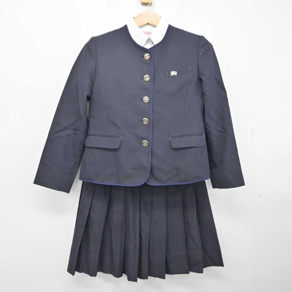 中古】福岡県 福島高等学校 女子制服 4点 (ブレザー・シャツ 中古】福岡県 福島高等学校 女子制服 4点 (ブレザー・シャツ