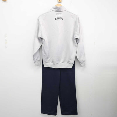 【中古】福岡県 青陵中学校 男子制服 2点 (ジャージ 上・ジャージ 下) sf084553