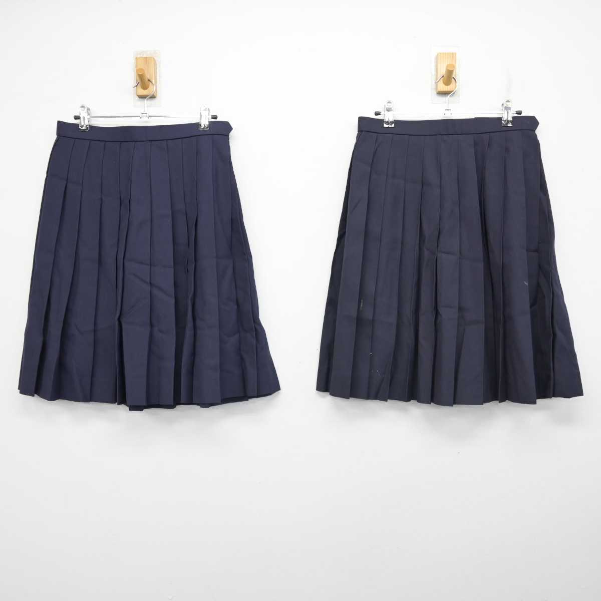 中古】千葉県 船橋二和高等学校 女子制服 4点 (ブレザー