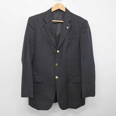 【中古】埼玉県 草加高等学校 男子制服 2点 (ブレザー・ズボン) sf084588