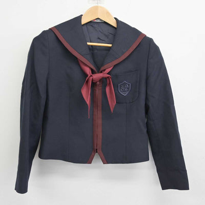 【中古】大阪府 履正社中学校・高等学校 女子制服 3点 (セーラー服) sf084595