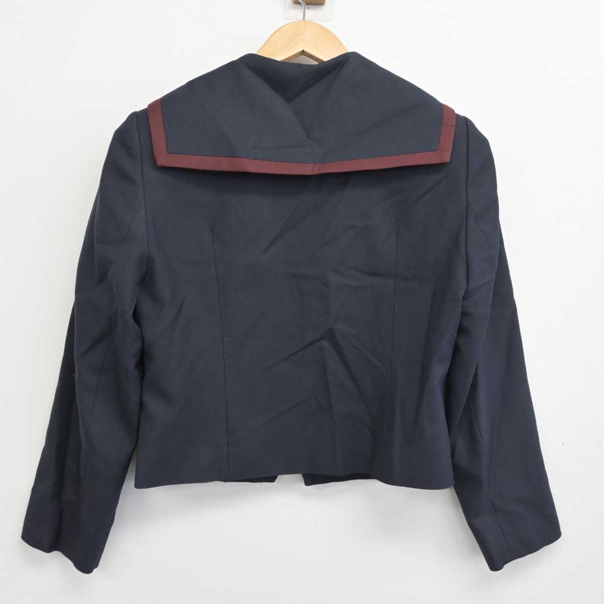 【中古】大阪府 履正社中学校・高等学校 女子制服 3点 (セーラー服) sf084595