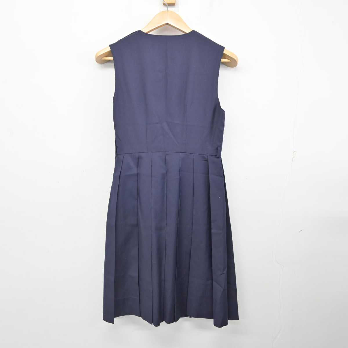 【中古】東京都 跡見学園中学校/旧制服 女子制服 1点 (ジャンパースカート) sf084622