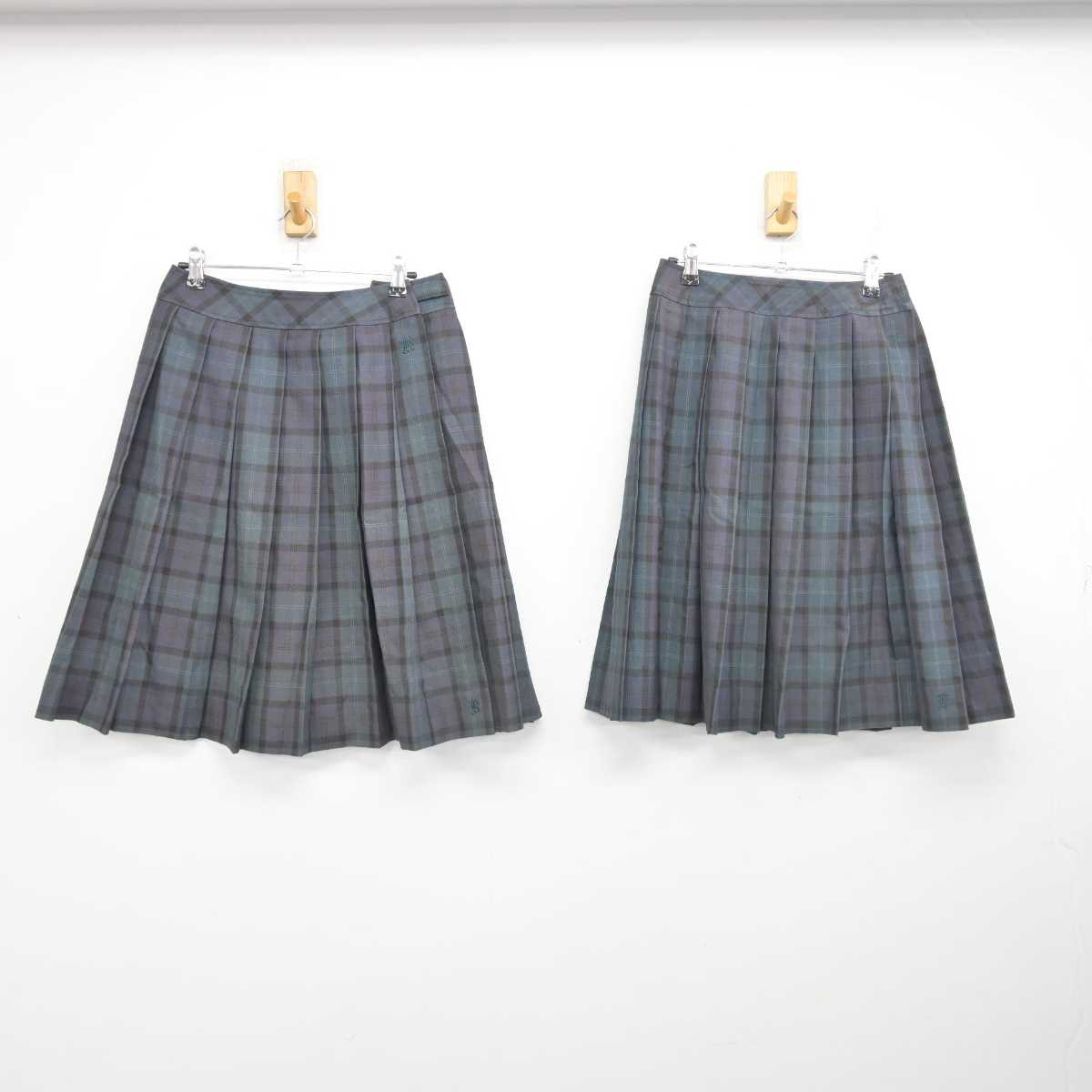 【中古】埼玉県 川口高等学校 女子制服 4点 (ブレザー・スカート) sf084650