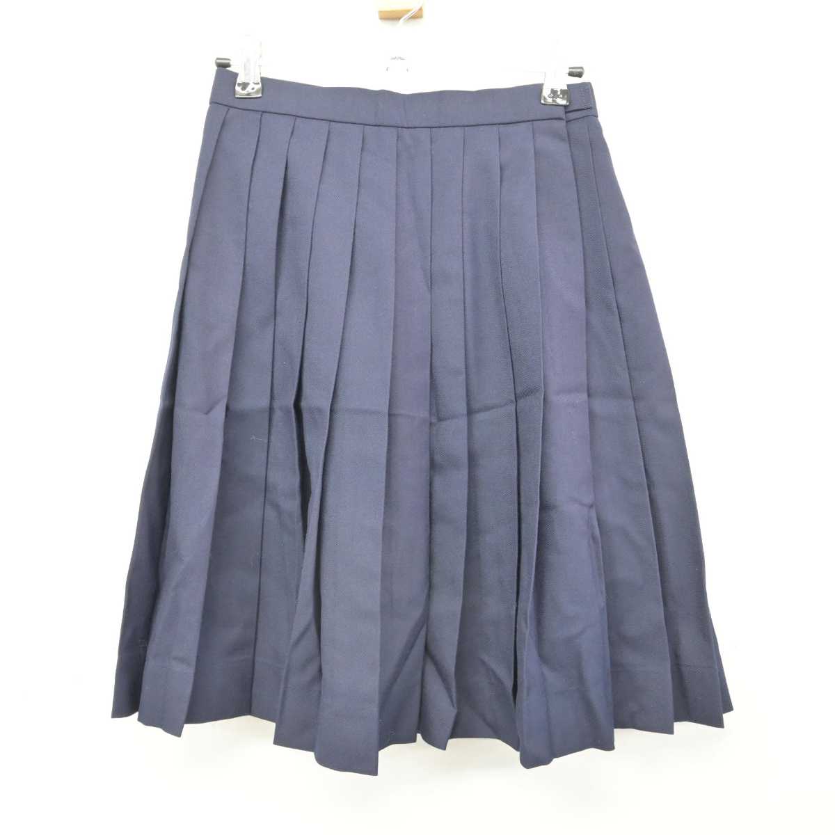 【中古】岐阜県 岐阜西中学校 女子制服 3点 (セーラー服・スカート) sf084662