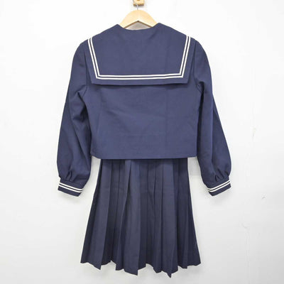 【中古】山口県 東部中学校 女子制服 2点 (セーラー服・スカート) sf084671