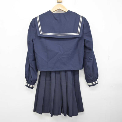 【中古】山口県 東部中学校 女子制服 2点 (セーラー服・スカート) sf084673