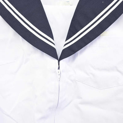 【中古】愛知県 岩倉市立南部中学校 女子制服 2点 (セーラー服・スカート) sf084690